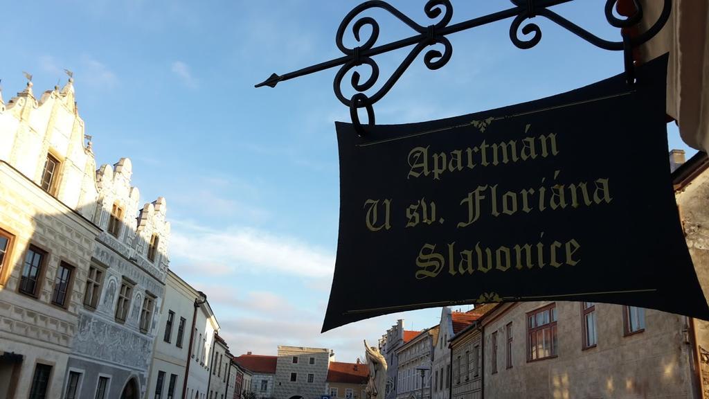 Apartmány U sv. Floriána Slavonice Esterno foto
